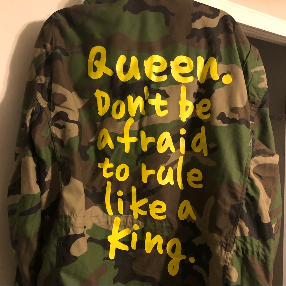 Mess In A Bottle Army Jacket